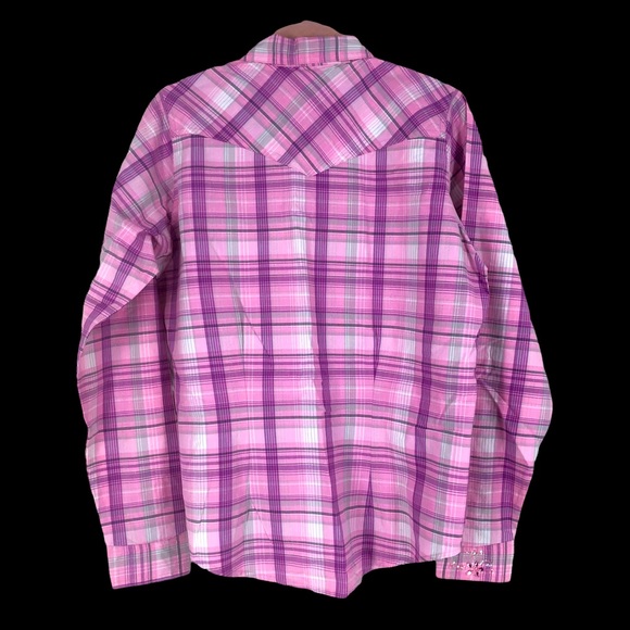 Twenty X Tailored Fit Glamorous Western Shirt Pink and Silver, Barbiecore, Ken - Picture 2 of 13